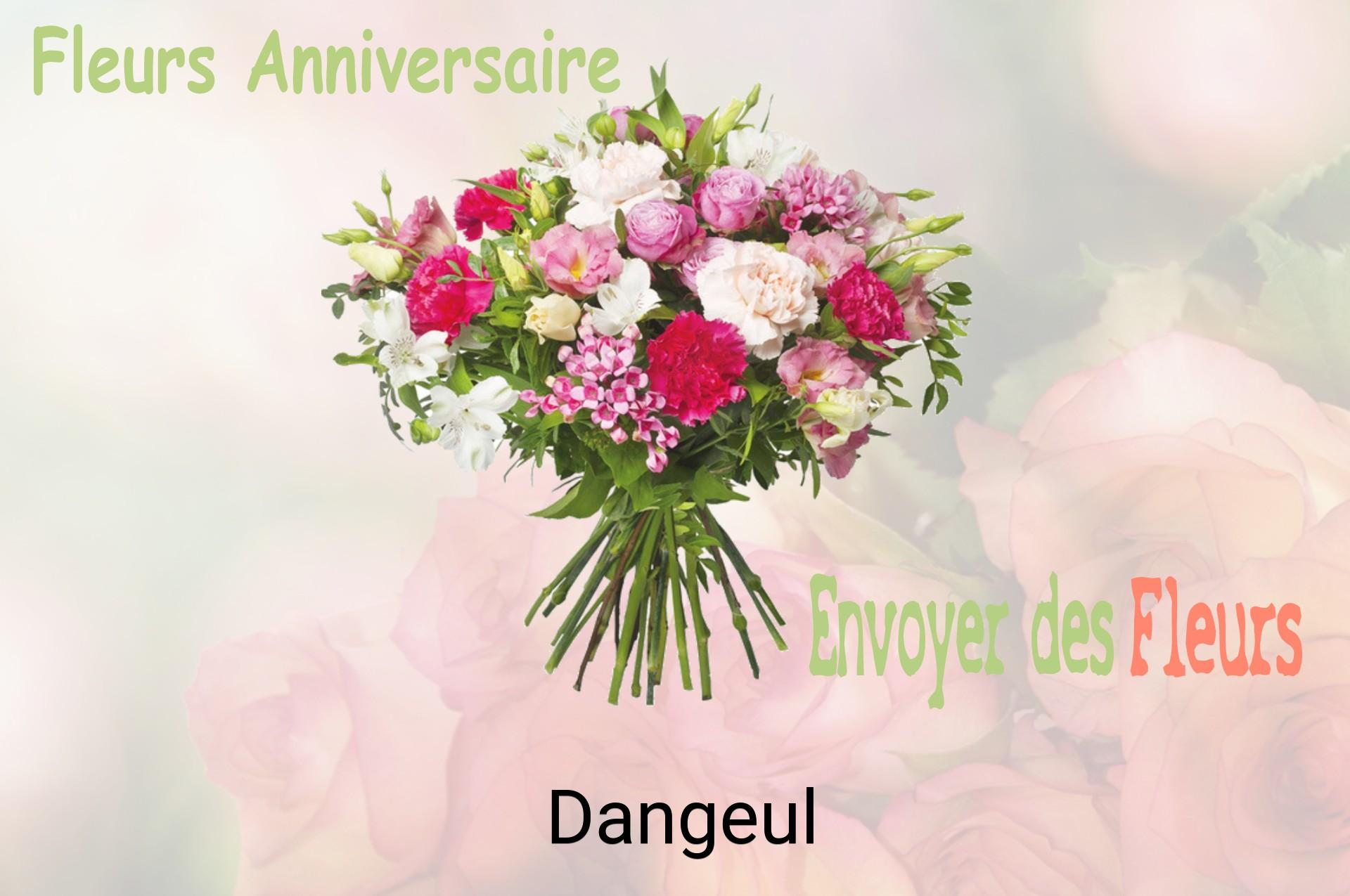 Bouquet de fleurs d’anniversaire livré à Dangeul