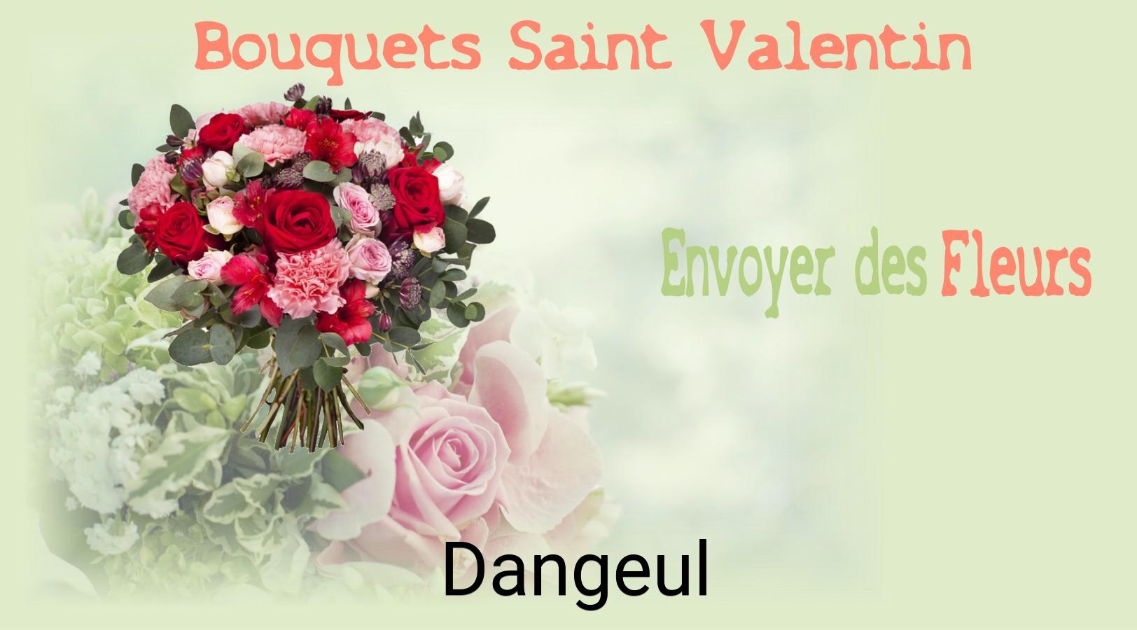 Roses de Saint-Valentin livrées à Dangeul